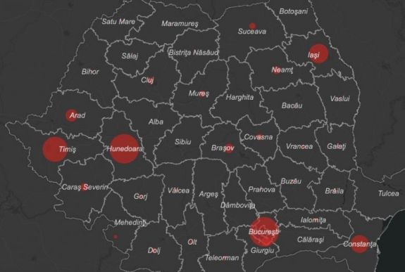 Koronavírus: 28 éves fiatalembert diagnosztizáltak Maros megyében