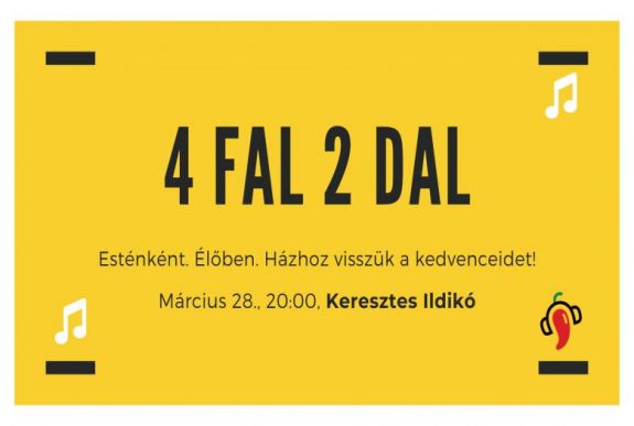 4 FAL 2 DAL – a Paprika Rádió házhoz viszi a kedvenceidet!