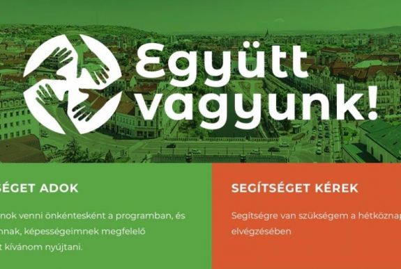 Önkéntesek és segítségre szorulók jelentkezését várja a nagyváradi Együtt vagyunk! platform
