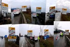 Nagybánya: ismét olvasható a magyar és német felirat a helységnévtáblákon