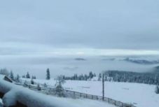 Másodfokú hóviharriadó van Krassó-Szörény és Hunyad megye hegyvidékén