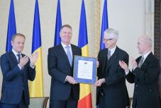 Klaus Johannis kapta idén a Coudenhove-Kalergi Európa-díjat