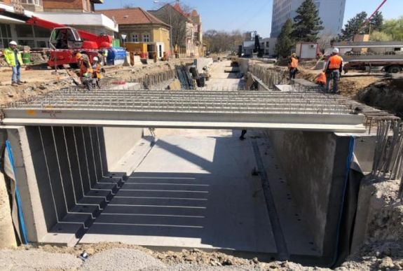 Készül a nagyváradi közúti aluljáró