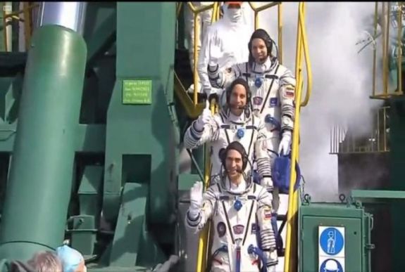 Orosz és amerikai űrhajósok indultak a Nemzetközi Űrállomásra