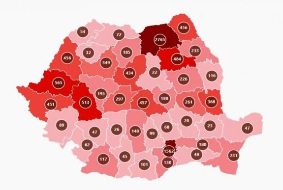 Fertőzések Hargita megyében: ismét eltérnek a bukaresti adatok a csíkszeredaiaktól