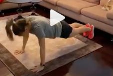 Egyszerű otthoni tornagyakorlatokat ajánl Simona Halep