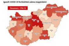 Koronavírus Magyarországon: 156 az elhunytak, 1763 a fertőzöttek száma 