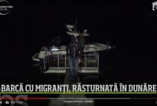 A Dunába borult egy migránsokat szállító csónak a szerb–román határon