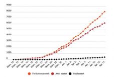 Koronavírus Romániában: 360 új esetet jegyeztek, túllépte a 8000-et az igazolt fertőzöttek száma