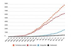 Koronavírus Romániában: 328 új esetet jegyeztek, 8746-ra nőtt az igazolt fertőzöttek száma