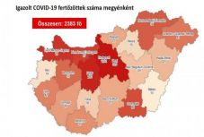 Koronavírus: meghalt 11 beteg, 2383-ra emelkedett a fertőzöttek száma Magyarországon
