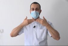 Oktatóvideót tett közzé a csíkszeredai kórház a maszk helyes viseléséről