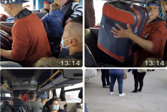 Túlzsúfolták a vendégmunkásokat hazaszállító autóbuszt