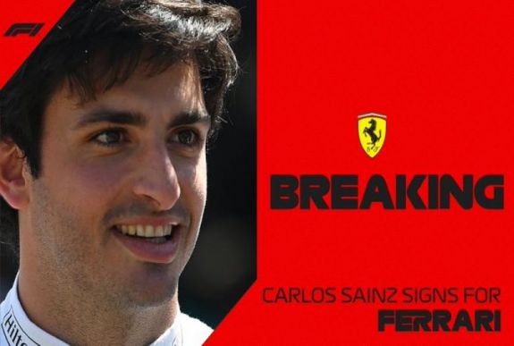 Hivatalos: Carlos Sainzra esett a Ferrari választása