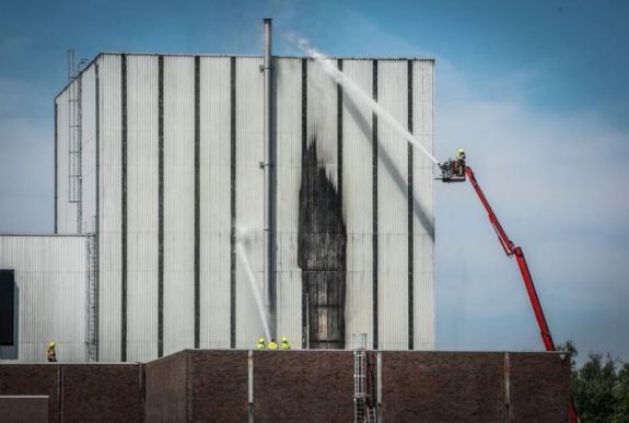 Komoly tűz keletkezett egy volt holland atomerőműben