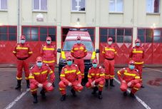 Hargita megyei mentősök segítenek a suceavai koronavírus-gócpontban