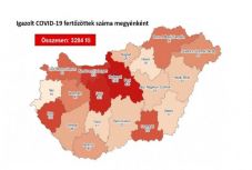 Koronavírus: meghalt nyolc beteg, 3284-re nőtt a fertőzöttek száma Magyarországon