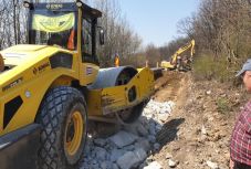 Készül a székelyhídi kerülőút, az 1-es főúton is folyik a munka Bihar megyében