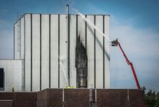 Komoly tűz keletkezett egy volt holland atomerőműben