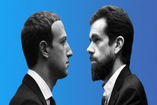 Egymásnak esett Mark Zuckerberg és Jack Dorsey