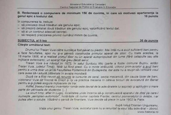 Ezeket a tételeket kapták hétfőn románból a képességvizsgázó diákok