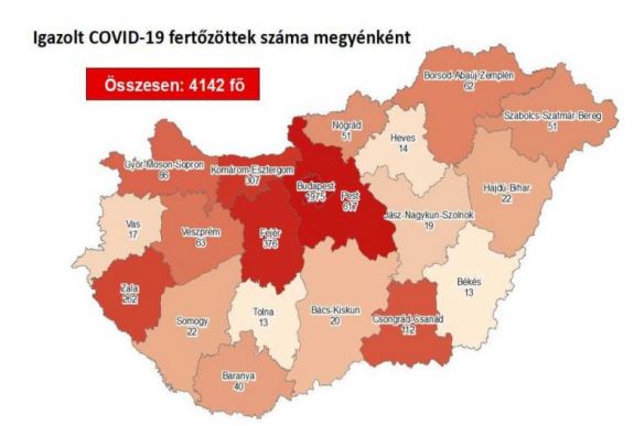 Koronavírus Magyarországon: meghalt három beteg és néggyel nőtt az igazolt fertőzöttek száma