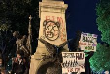 Vandál támadás érte a washingtoni Kosciuszko-emlékművet