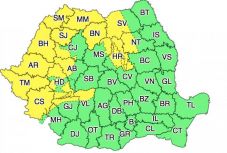 Záporok, zivatarok várhatók Erdély bizonyos részein is