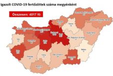 Koronavírus Magyarországon: meghalt két beteg, 4017-re nőtt a fertőzöttek száma
