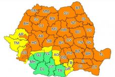 Újabb másodfokú viharriasztást bocsátottak ki az erdélyi megyékre