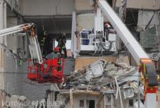 Hatalmas robbanás történt egy kijevi sokemeletes házban 