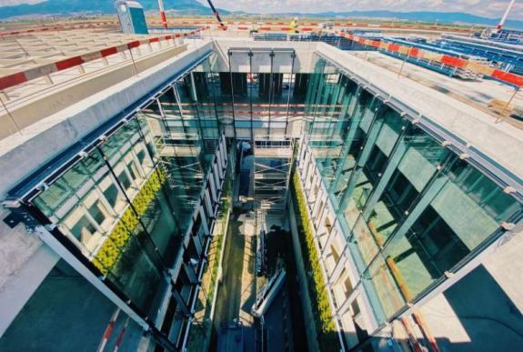 Megépült a brassói repülőtéri terminál összes szintje