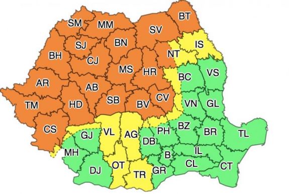 Időjárás: ezekben a régiókban várhatók felhőszakadások, viharok