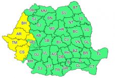 Csütörtökig tart a viharos időjárás Erdély nyugati megyéiben