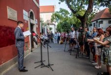 Emléktáblát kapott Petrás Incze János minorita szerzetes Szegeden