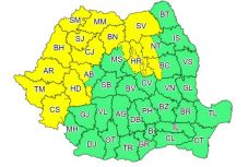 Viharos lesz az időjárás Erdély nagy részében szerda délutánig