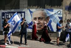 Tiltakozókat tartóztattak le Jeruzsálemben a Netanjahu elleni tüntetésen