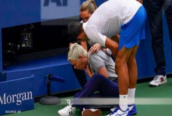 US Open: így reagált Novak Djokovics a „torokütés” után