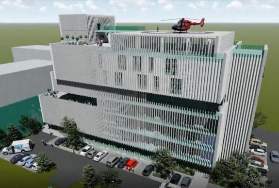 Új, hatemeletes kórházi szárny épül Szatmárnémetiben