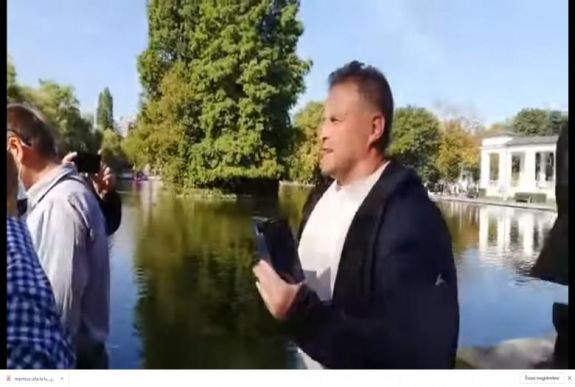 „Letámadta” a vírustagadó K1-es ketrecharcos Ludovic Orbant Kolozsváron