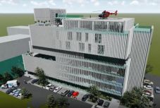 Új, hatemeletes kórházi szárny épül Szatmárnémetiben