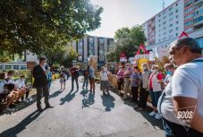 Soós Zoltán kövesdombi utcafórumán: biztonságosan lehet vasárnap szavazni