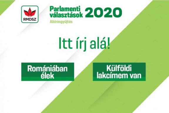 Elkezdte az aláírásgyűjtést az RMDSZ a parlamenti választásokra