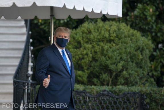 Orvosai szerint Donald Trump teljesen tünetmentes