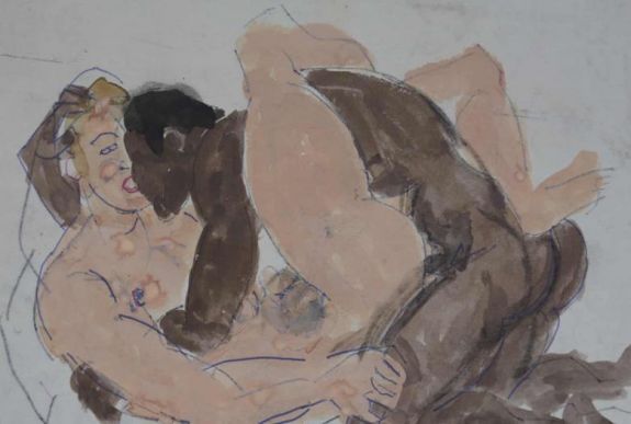 Kétmillió fontot érő, elveszettnek hitt homoerotikus rajzok kerültek elő egy ágy alól