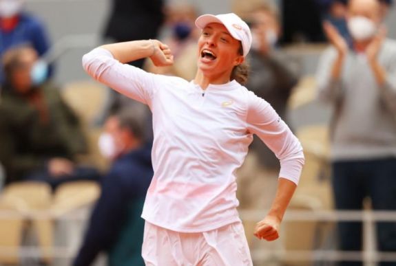 A lengyel Iga Świątek a Roland Garros női bajnoka