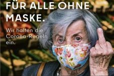 Ezt kapják Berlinben a maszk nélküliek