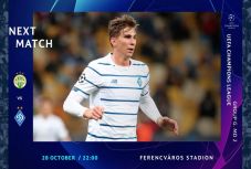 Bajnokok Ligája: koronavírusos a Dinamo Kijev két játékosa