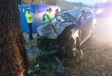 Fának csapódott autójával és szörnyethalt egy nagyváradi férfi