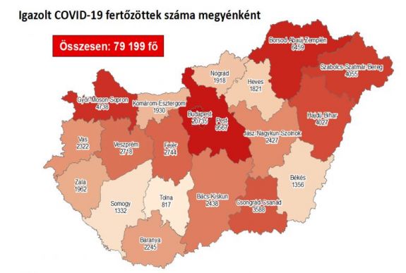 Koronavírus Magyarországon: közelít a négyezerhez a napi új fertőzöttek száma